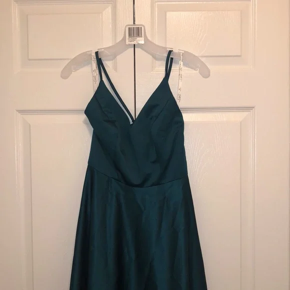 David's Bridal | Dresses | Gem Green Formalbridesmaids Dress | Poshmark